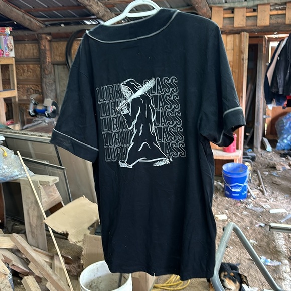 Lurking class button up tee - Picture 2 of 3